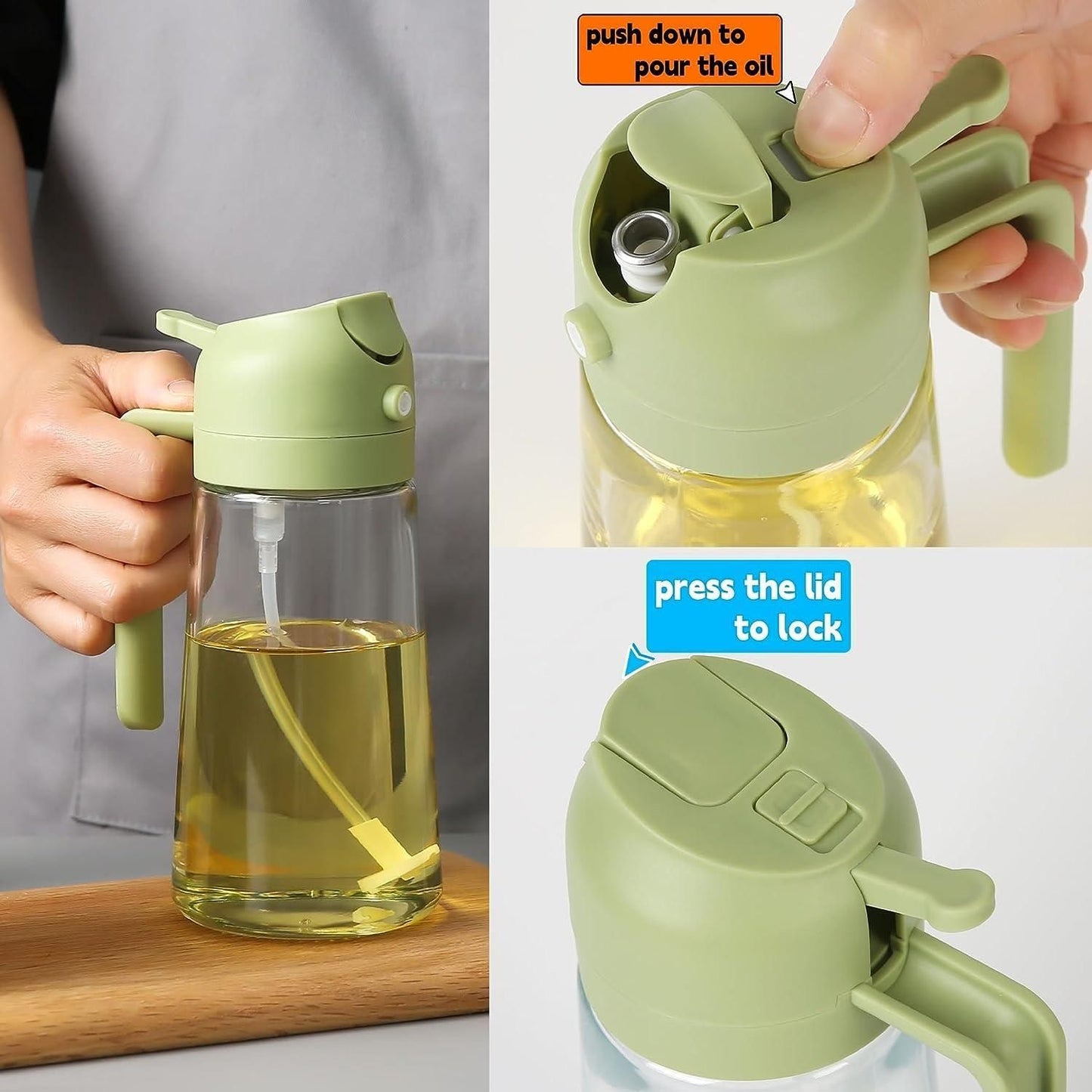 2 in 1 portable Oil Dispenser