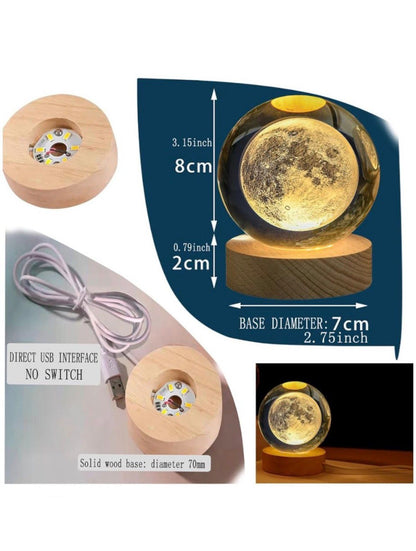 3D Crystal ball lamp