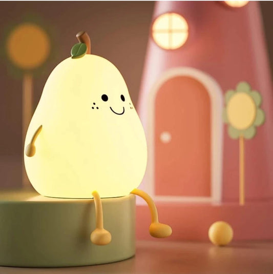 Pear LED night lamp