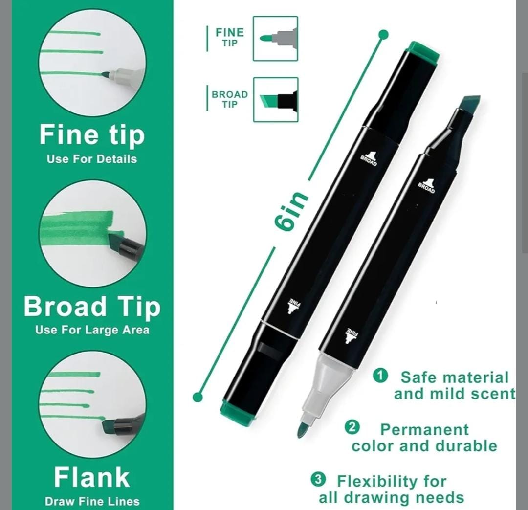 Corslet 48 pcs colour set statonary item