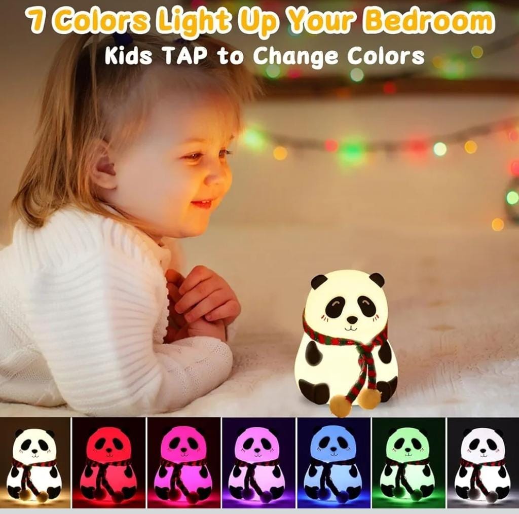 Cute Panda Night Light