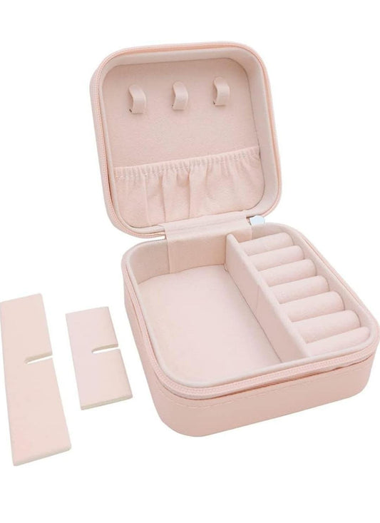 Mini Square Jewelry Box (PU Leather)