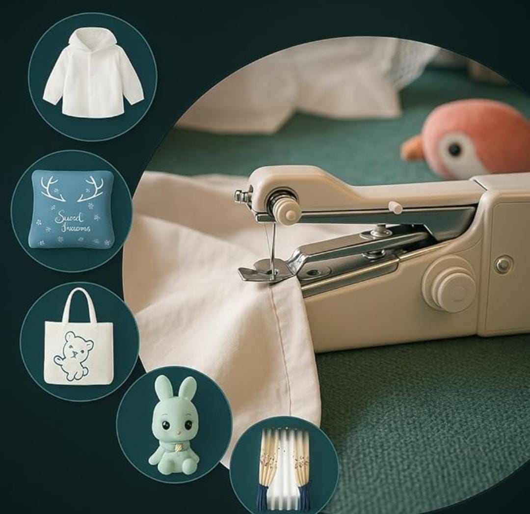 Mini Handheld Sewing Machine (Stapler Style)