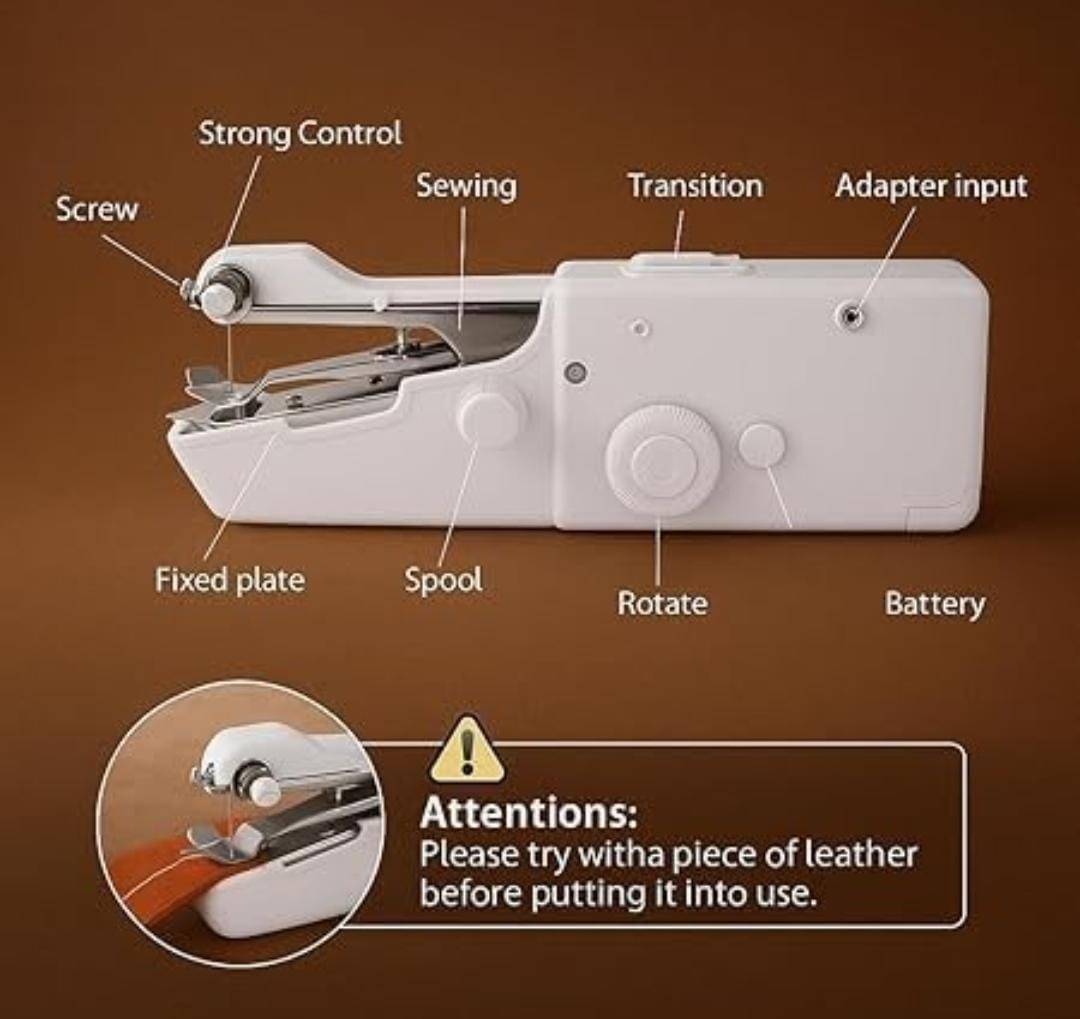 Mini Handheld Sewing Machine (Stapler Style)