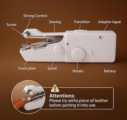 Mini Handheld Sewing Machine (Stapler Style)
