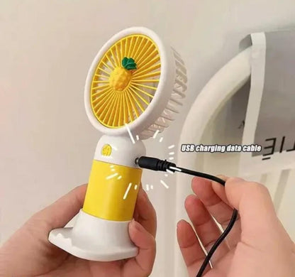 Mini Portable Fan | 3-Speed Rechargeable Hand Fan
