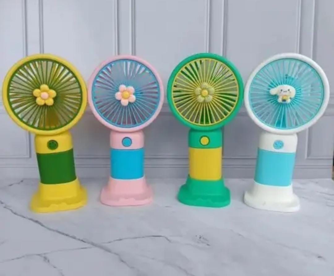 Mini Portable Fan | 3-Speed Rechargeable Hand Fan
