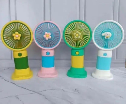 Mini Portable Fan | 3-Speed Rechargeable Hand Fan