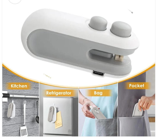 Mini Portable Bag Sealer | USB Rechargeable