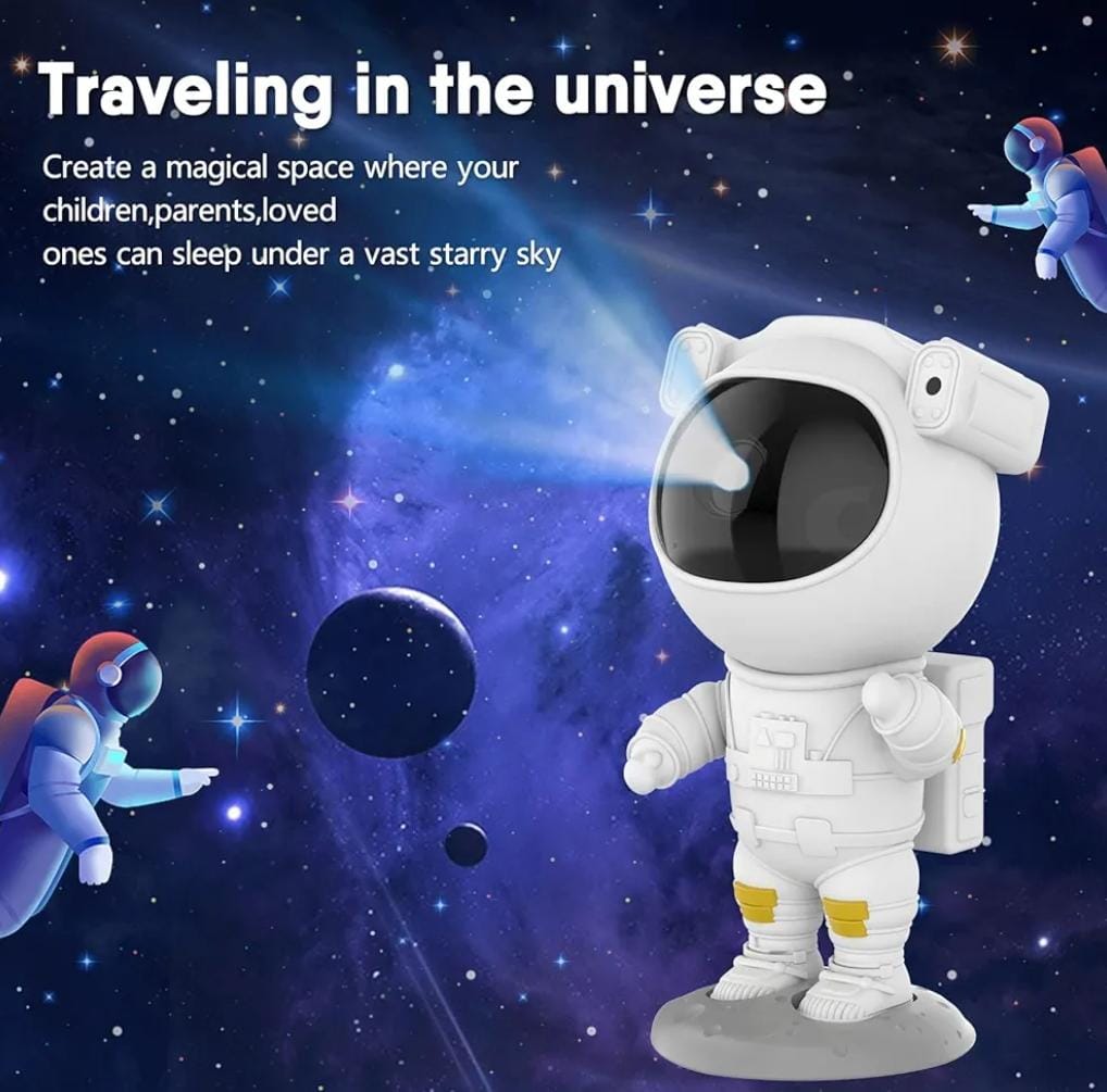 Astronaut Nebula Night Light Projector